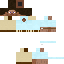 Minecraft skin texture, 64x64 pixels