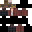 Minecraft skin texture, 64x64 pixels
