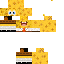 Minecraft skin texture, 64x64 pixels