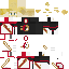 Minecraft skin texture, 64x64 pixels