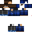 Minecraft skin texture, 64x64 pixels