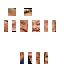 Minecraft skin texture, 64x64 pixels