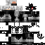 Minecraft skin texture, 64x64 pixels