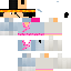 Minecraft skin texture, 64x64 pixels