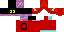 Minecraft skin texture, 64x32 legacy pixels
