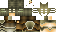 Minecraft skin texture, 64x32 legacy pixels