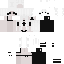 Minecraft skin texture, 64x64 pixels