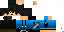 Minecraft skin texture, 64x32 legacy pixels