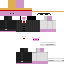 Minecraft skin texture, 64x64 pixels