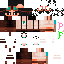 Minecraft skin texture, 64x64 pixels