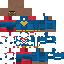 Minecraft skin texture, 64x64 pixels