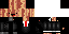 Minecraft skin texture, 64x32 legacy pixels