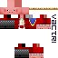 Minecraft skin texture, 64x64 pixels