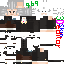 Minecraft skin texture, 64x64 pixels