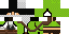 Minecraft skin texture, 64x32 legacy pixels