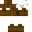 Minecraft skin texture, 64x64 pixels