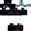 Minecraft skin texture, 64x64 pixels