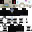 Minecraft skin texture, 64x64 pixels