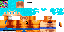 Minecraft skin texture, 64x32 legacy pixels