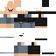 Minecraft skin texture, 64x64 pixels