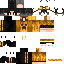 Minecraft skin texture, 64x64 pixels