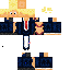 Minecraft skin texture, 64x64 pixels