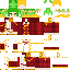 Minecraft skin texture, 64x64 pixels