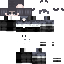 Slim Minecraft skin texture, 64x64 pixels