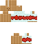 Minecraft skin texture, 64x64 pixels