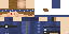 Minecraft skin texture, 64x32 legacy pixels