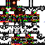 Classic Minecraft skin texture, 64x64 pixels