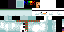 Minecraft skin texture, 64x32 legacy pixels