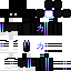 Minecraft skin texture, 64x64 pixels