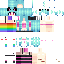 Minecraft skin texture, 64x64 pixels