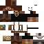 Minecraft skin texture, 64x64 pixels