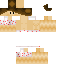 Minecraft skin texture, 64x64 pixels