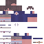 Minecraft skin texture, 64x64 pixels