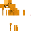 Minecraft skin texture, 64x64 pixels