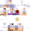 Minecraft skin texture, 64x64 pixels