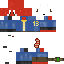 Minecraft skin texture, 64x64 pixels
