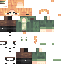 Minecraft skin texture, 64x64 pixels