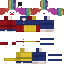 Minecraft skin texture, 64x64 pixels