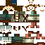 Minecraft skin texture, 64x64 pixels