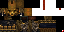 Minecraft skin texture, 64x32 legacy pixels