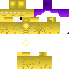 Minecraft skin texture, 64x64 pixels