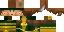 Minecraft skin texture, 64x32 legacy pixels
