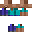 Minecraft skin texture, 64x64 pixels