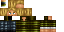 Minecraft skin texture, 64x32 legacy pixels