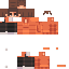 Minecraft skin texture, 64x64 pixels