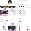 Minecraft skin texture, 64x64 pixels